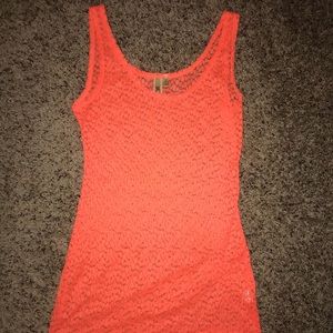 BKE Orange Tank Top